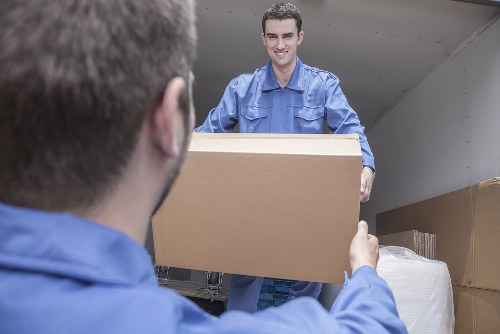 Man with van service loading items in Hanwell