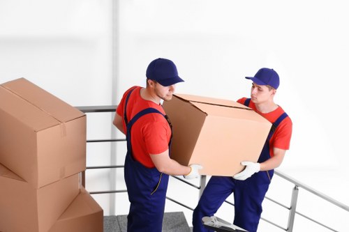 Commercial moving support for a Hanwell office relocation