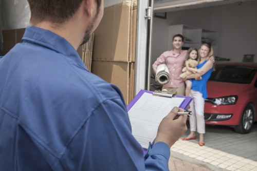 Preparing items for transport and loading
