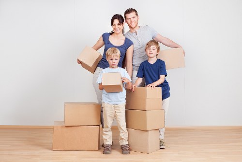 Business and household removals van service in Hanwell