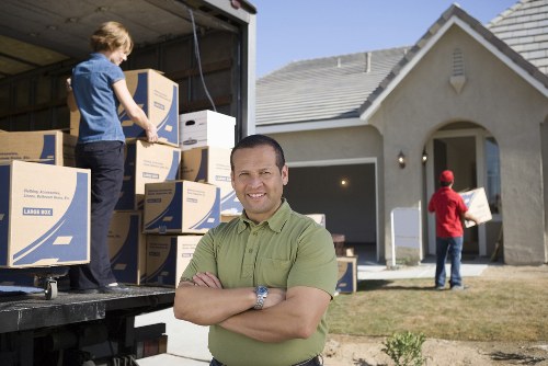 Small business relocation support with a van in Hanwell