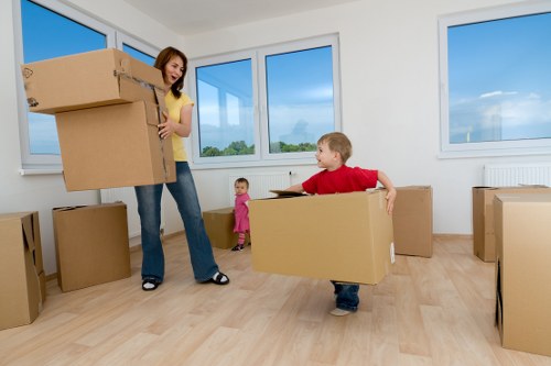 Local moving truck for residential relocations in Hanwell