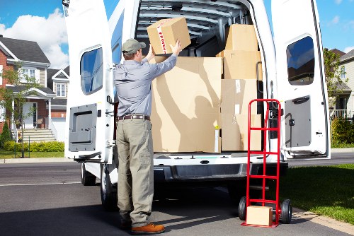 Commercial and household moving van service in Hanwell
