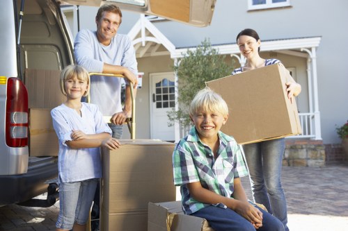 Careful furniture transport and unloading service in Hanwell