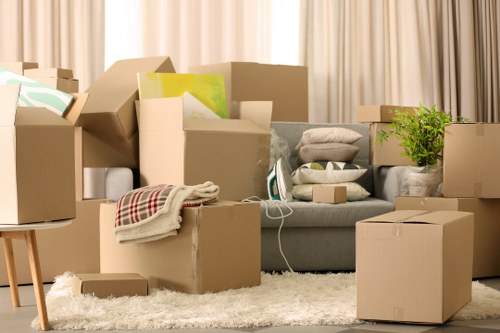Local house removals near Hanwell residential streets