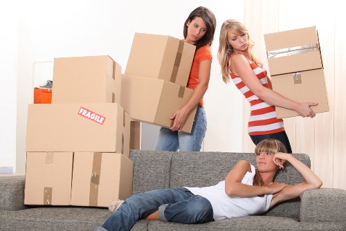 Local movers assisting with a house move in Hanwell