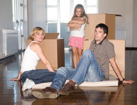 Commercial moving truck service for Hanwell business relocations